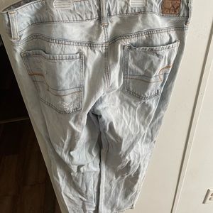 American Eagle light wash jeans